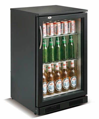 Réfrigérateur-bar | Porte vitrée | 98 litres 500x500x(h)900mm | DIRIGÉ
