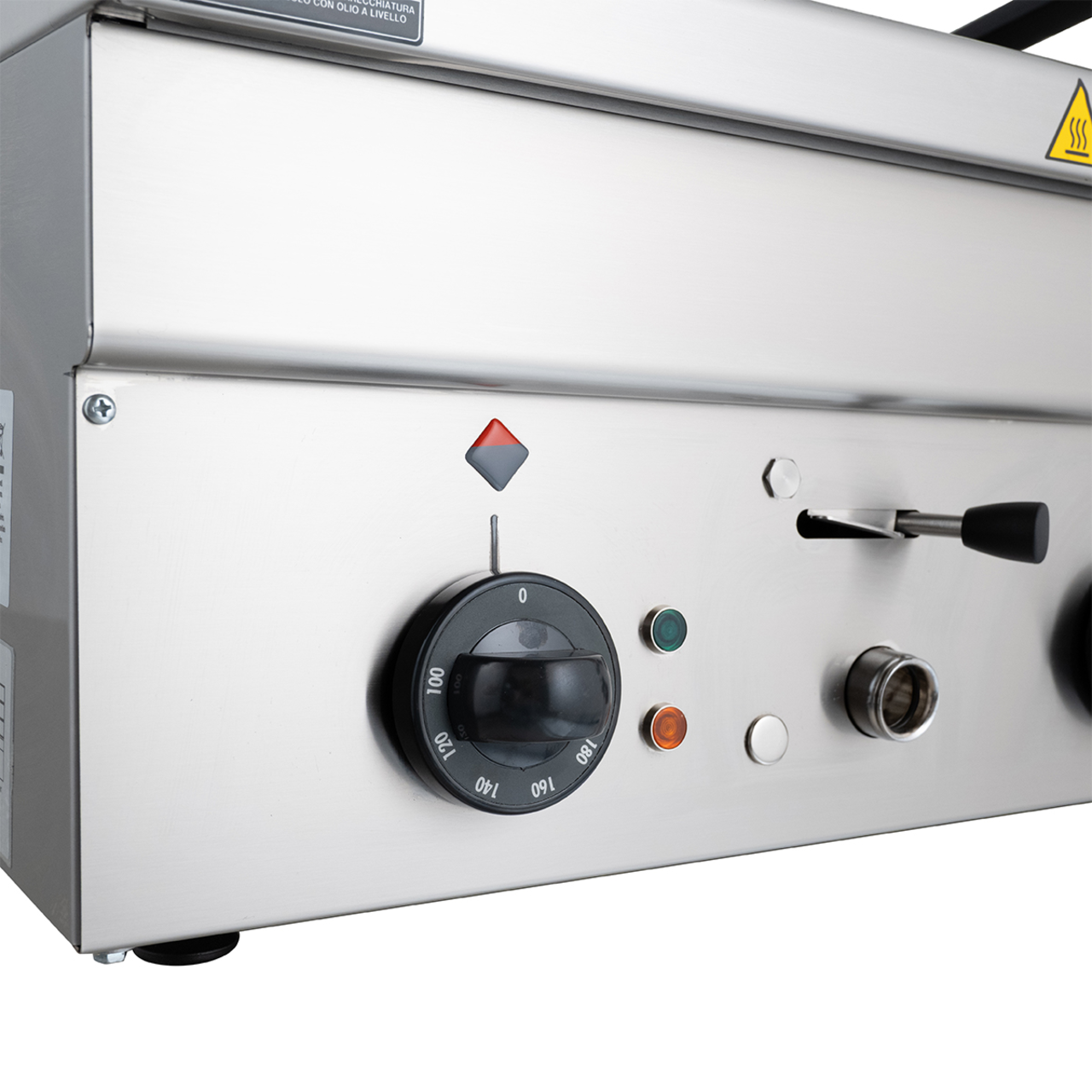 Elektrische friteuse Serie 600 - 60/60 - 8+8 Liter tafelmodel - 18 kW