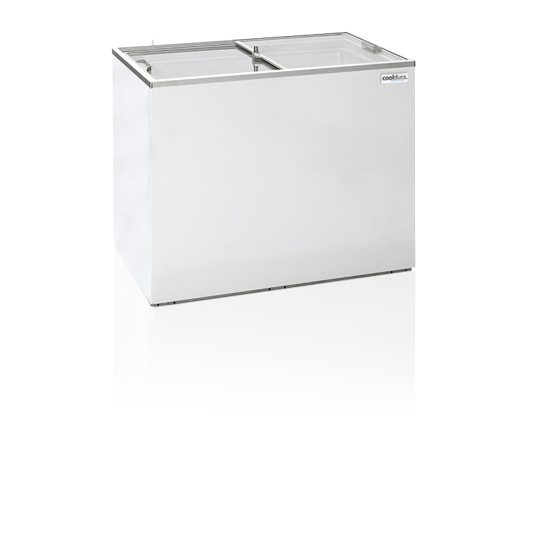 VEBA - Boîte Réfrigérante Cooldura | 315L | Fenêtres Coulissantes | Blanc