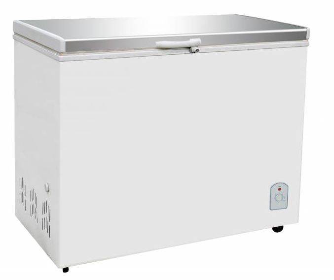 Tiefkühltruhe mit Edelstahl Deckel | 260 Liter | 0,13kW | 1055x575/630x845(h)mm