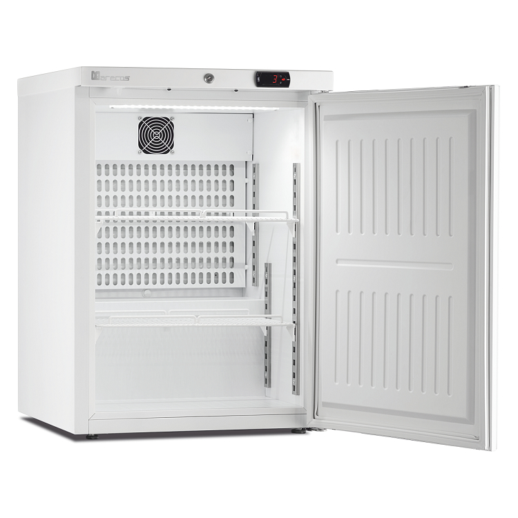 Marecos weißer Kühlschrank Serie 150 - Statisch gekühlt mit Ventilator