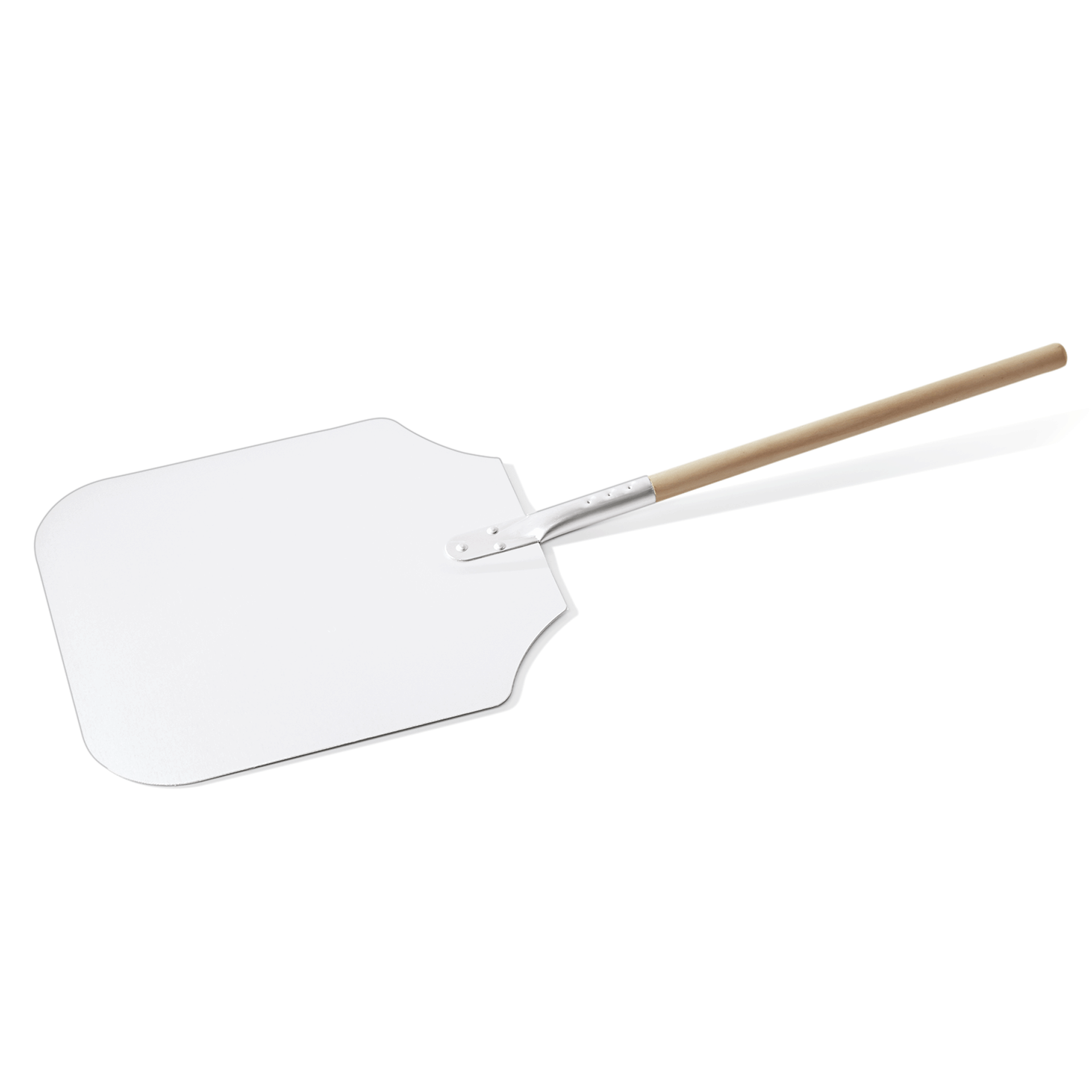 Pizzaschep, 91,5 cm, blad 35,5 x 40,5 cm, aluminium, hout