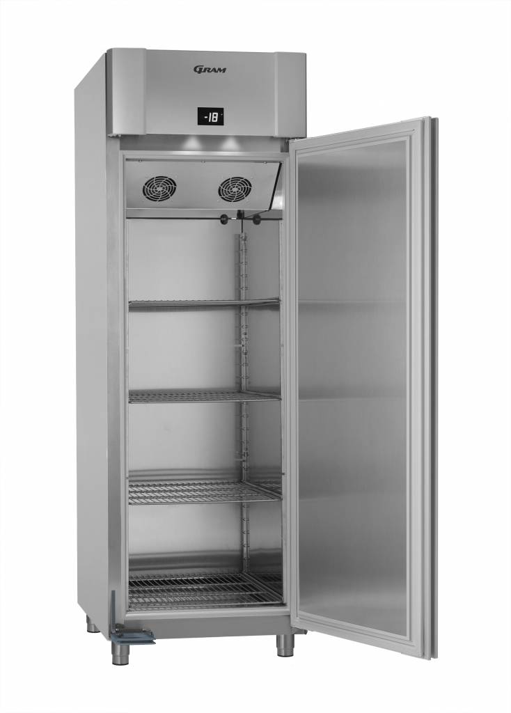 Gastronomie Tiefkühlschrank Vario Silver | Gram ECO PLUS F 70 RAG L2 4N | ENERGIESPAREND | 477L | 700x905x2125(h)mm