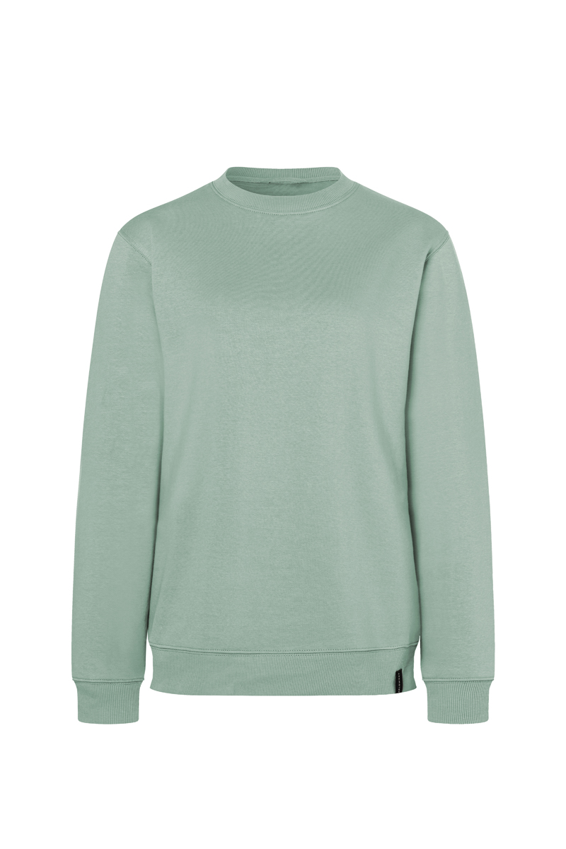 Damen Workwear Sweatshirt Soft-Face, aus nachhaltigem Material - Pistaziengrün - L