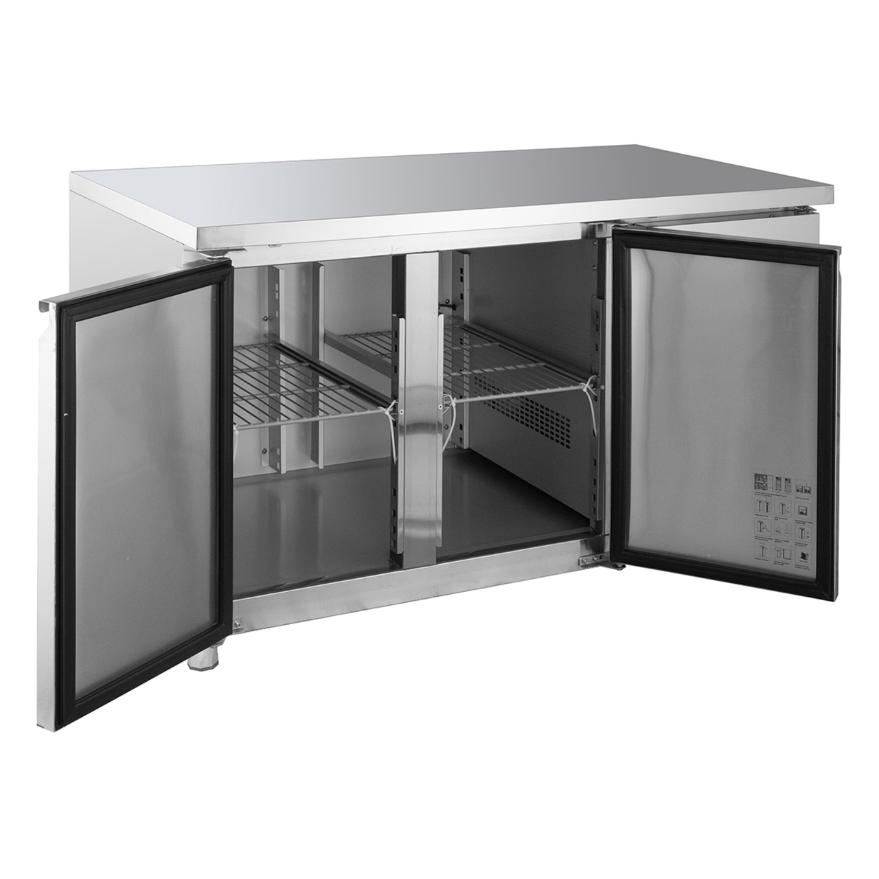 Koelwerkbank ECO 2/0 - GN 1/1