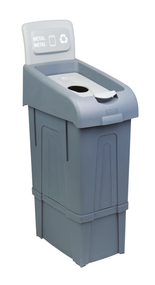 Afvalbak voor het Scheiden van Metaal | 80 Liter  | 340x550x(H)1050mm