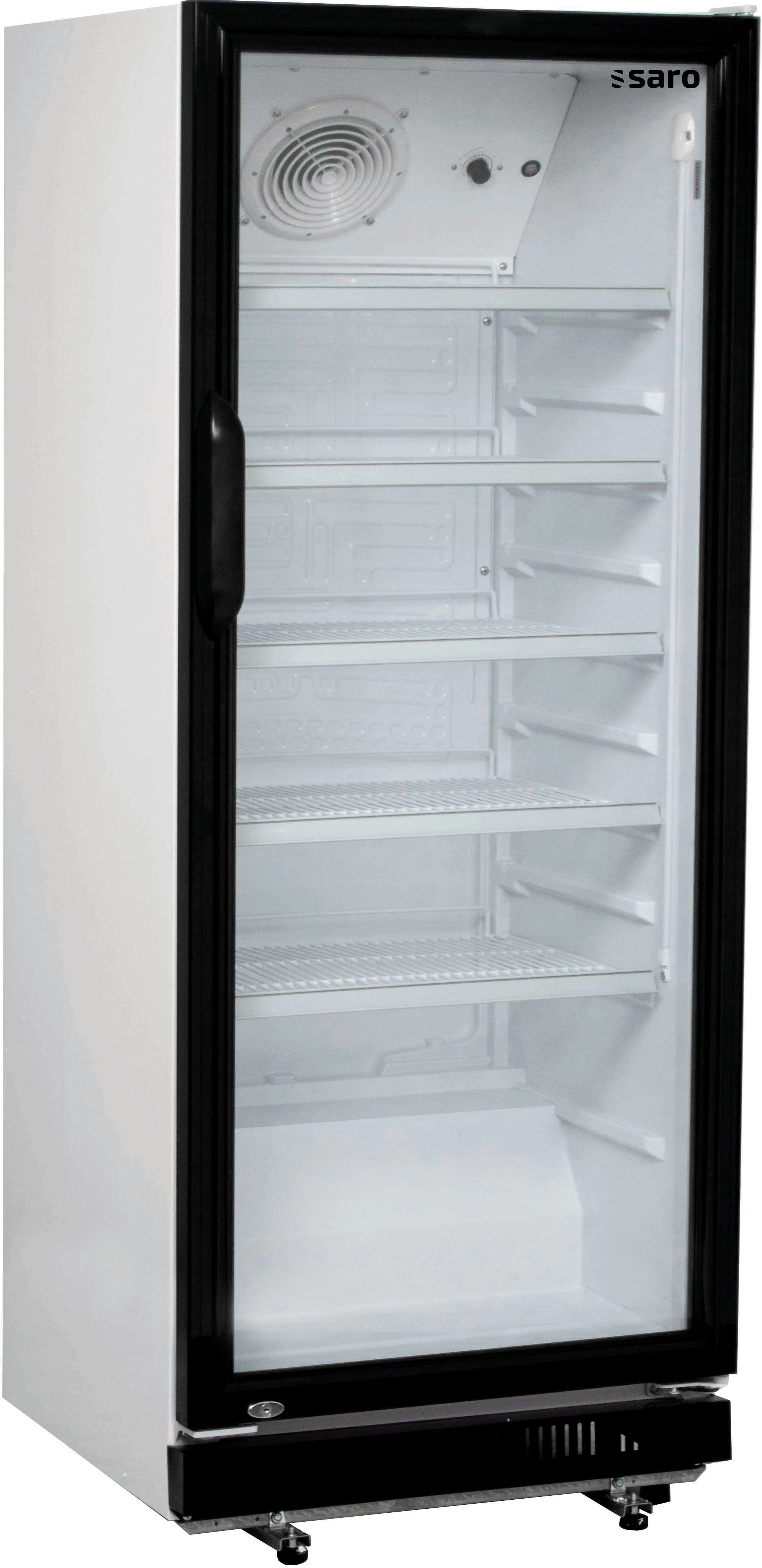 Réfrigérateur à boissons SARO, porte vitrée, modèle GTK 310