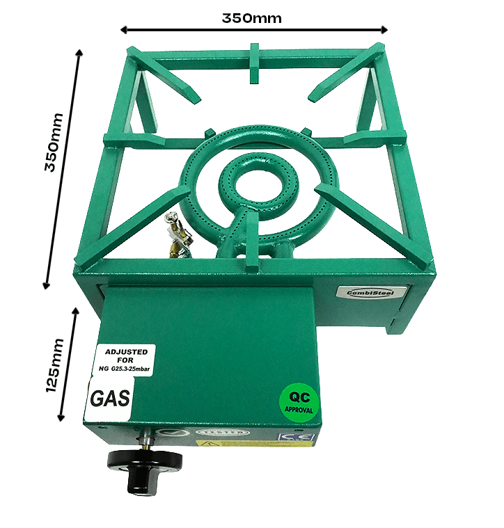 Gas-Wokbrenner 350X350Mm 11Kw
