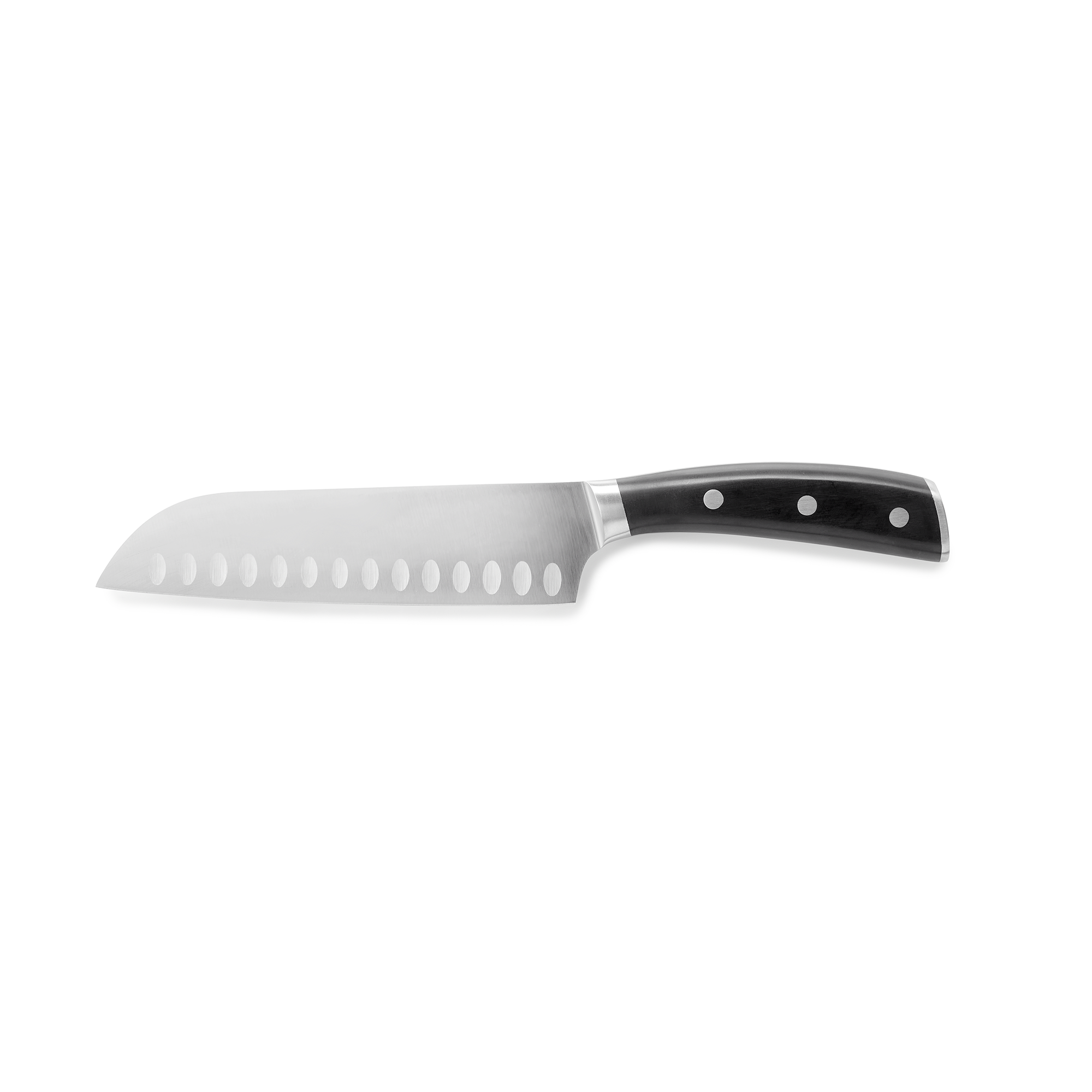 Couteau Santoku STYLE CLASSIQUE, 30 cm, acier de lame 420, acier inoxydable