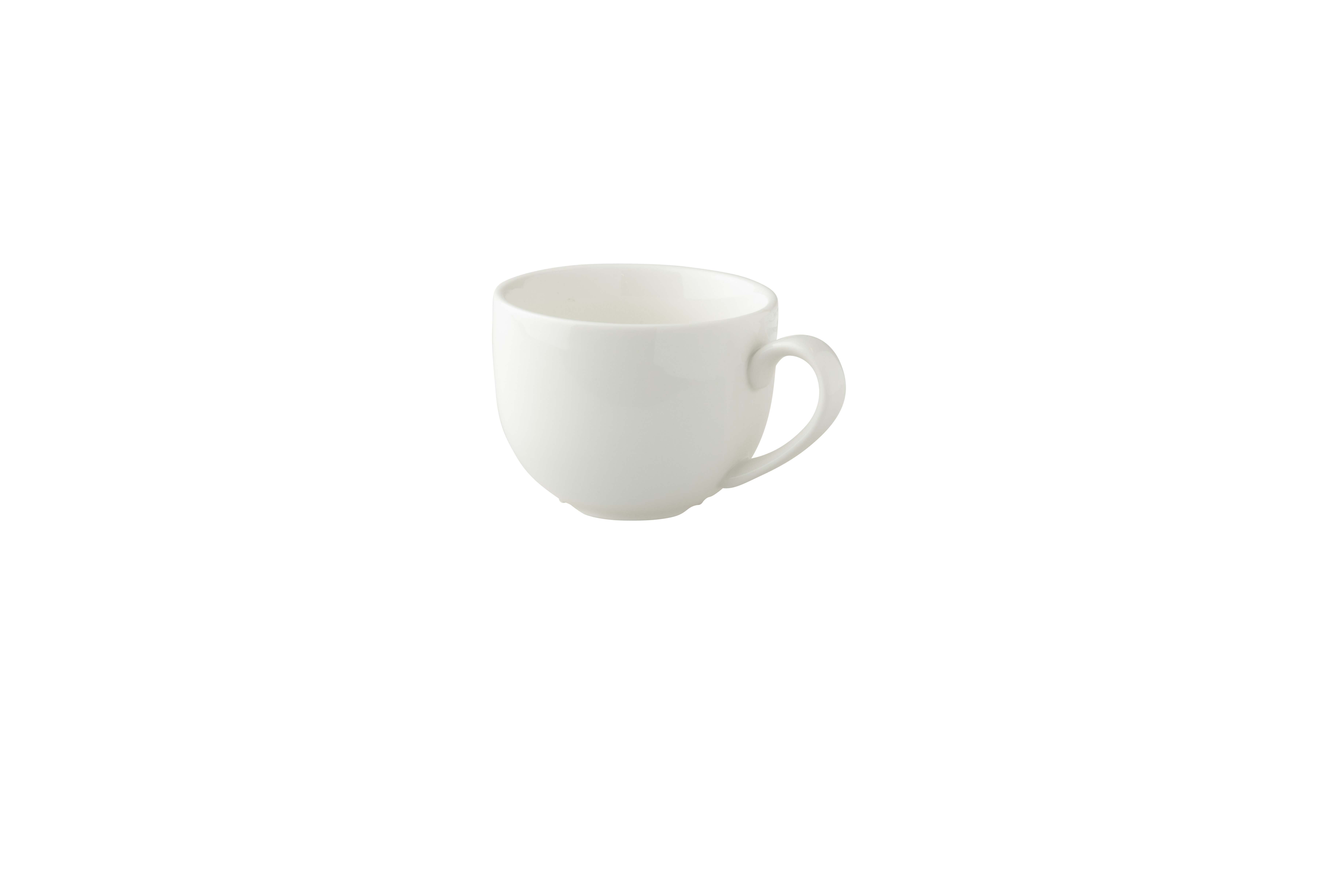 Cappuccinokop Royal Ivory 21.5 cl Offwhite Porselein