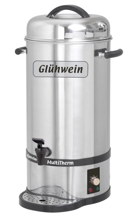Edelstahl Glühweinspender | Ø270mmx(h)610mm | 20 Liter  