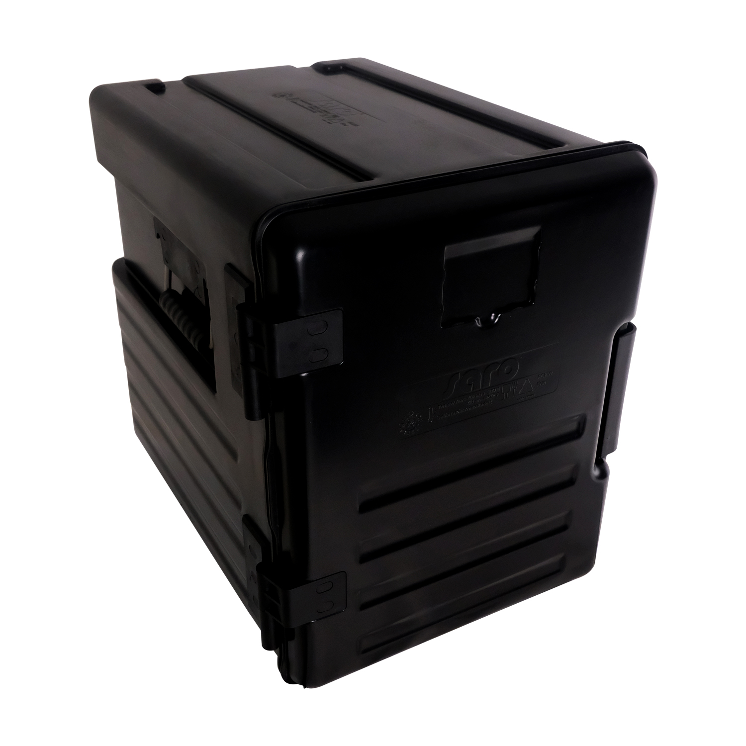Conteneur Protéines Empilable 4 Compartiments - Récipient Alimentaire Portable Avec Mousqueton, Blanc