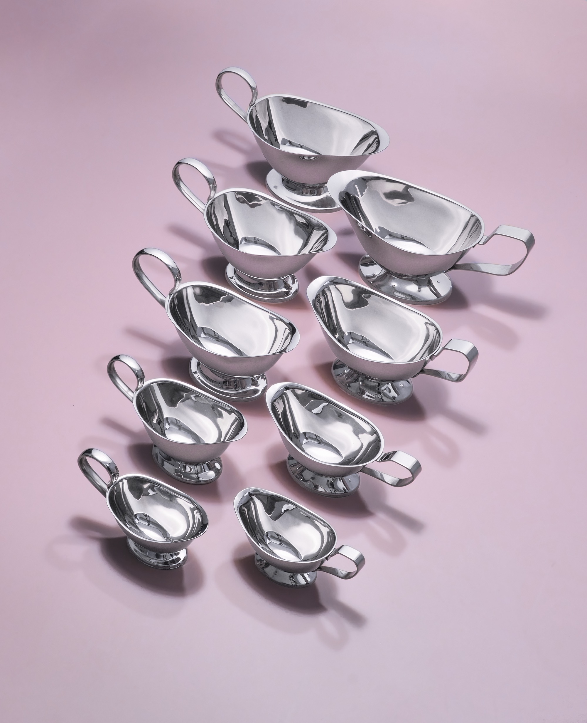 Saucière, 240 ml, 18,5 x 8,5 x 10,5 cm, acier inoxydable 18/8