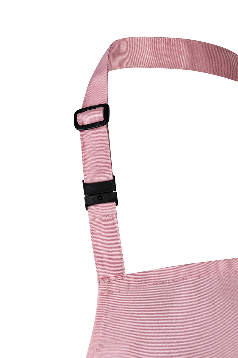 Tablier à bavette Basic avec boucle pour enfants - Rose - S