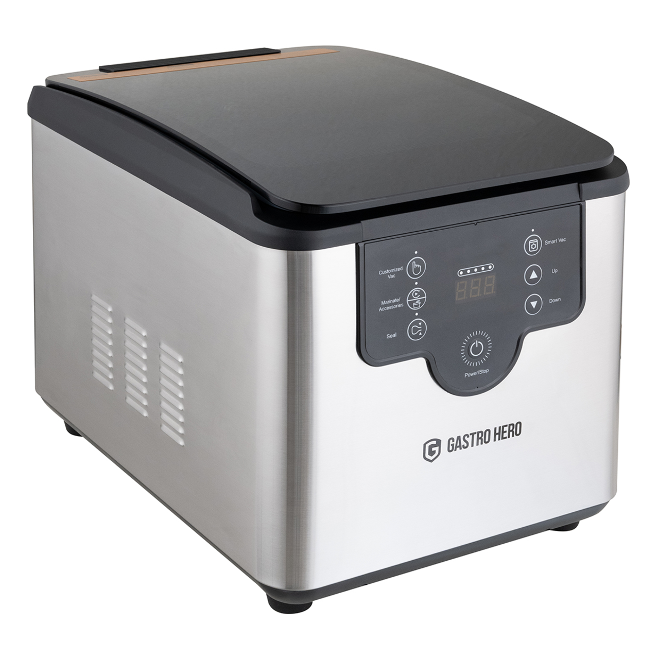 Appareil de mise sous vide à cloche KVM133OP 133 L/min 250 mm