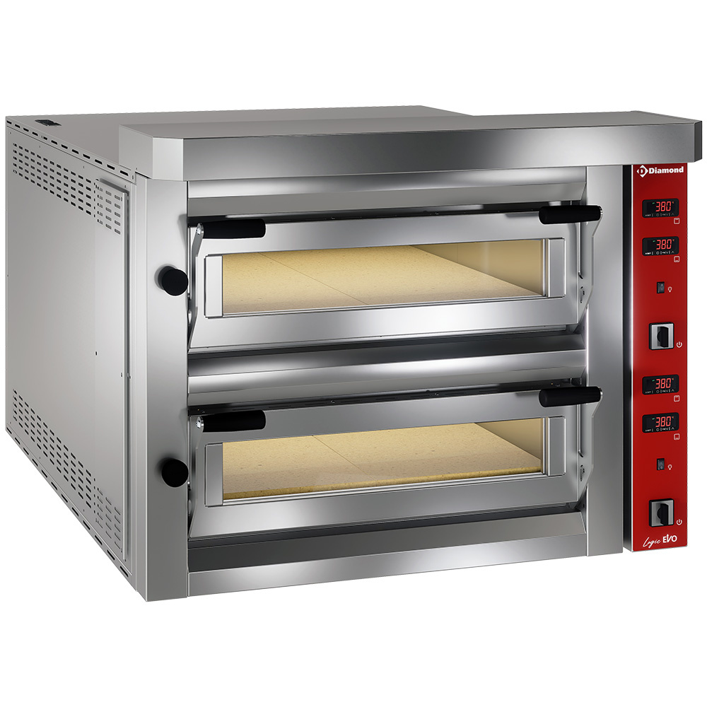 Elektro Pizzaofen, 2x 6 Pizzen