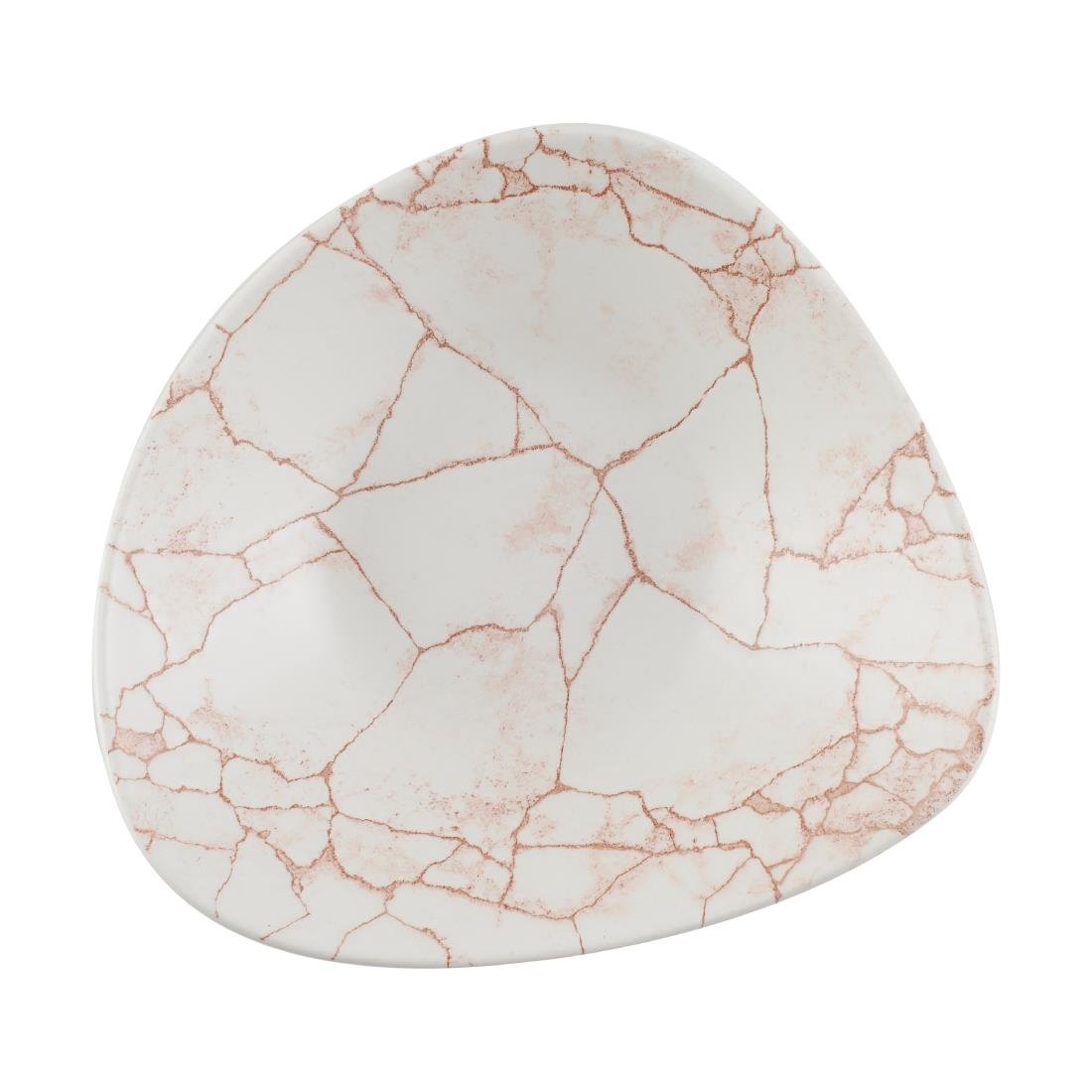 Churchill Studio Prints Kintsugi Lotusschalen, Koralle, 178 mm, (12 Stück)