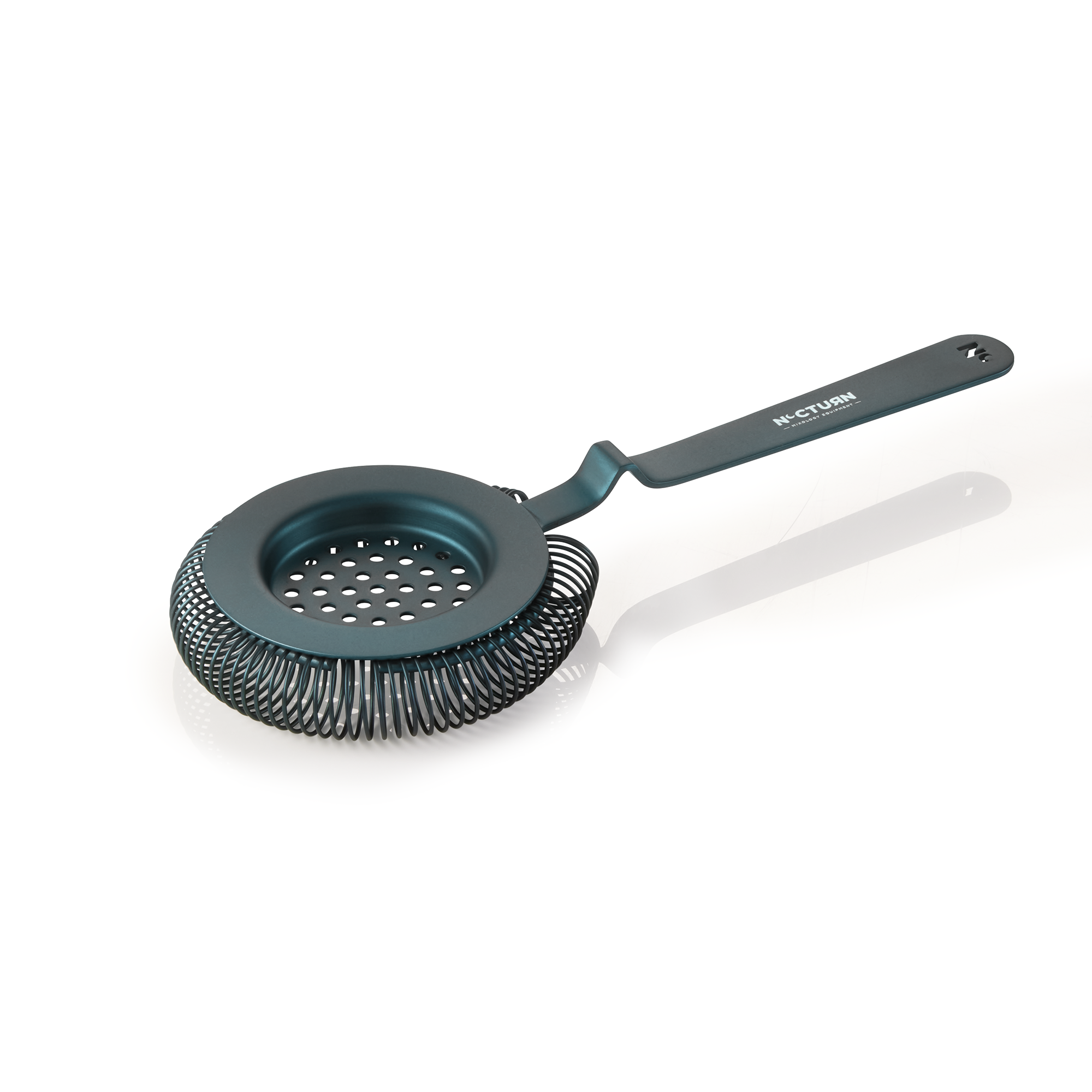 Barzeef NOCTURN met veer, Ø 8,5 cm, 20,5 cm, mat blauw, roestvrij staal 18/8