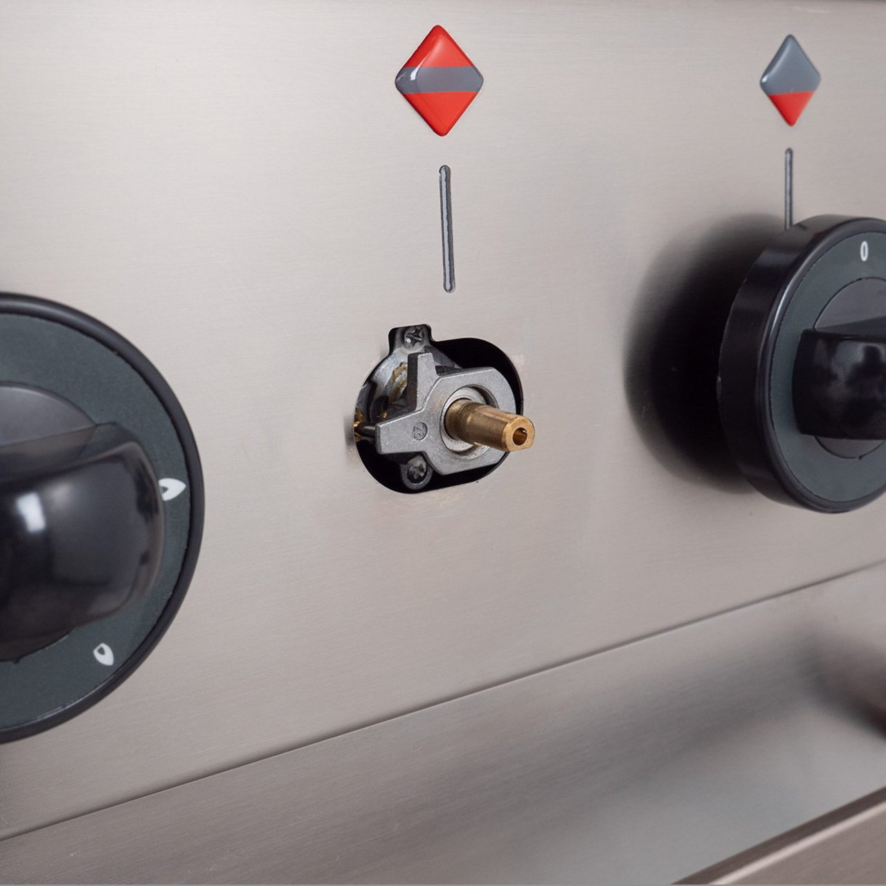 Elektrisch fornuis Serie 600 - 60/60 met elektrische oven en elektrische grill - 4 kookplaten - 12,5 kW