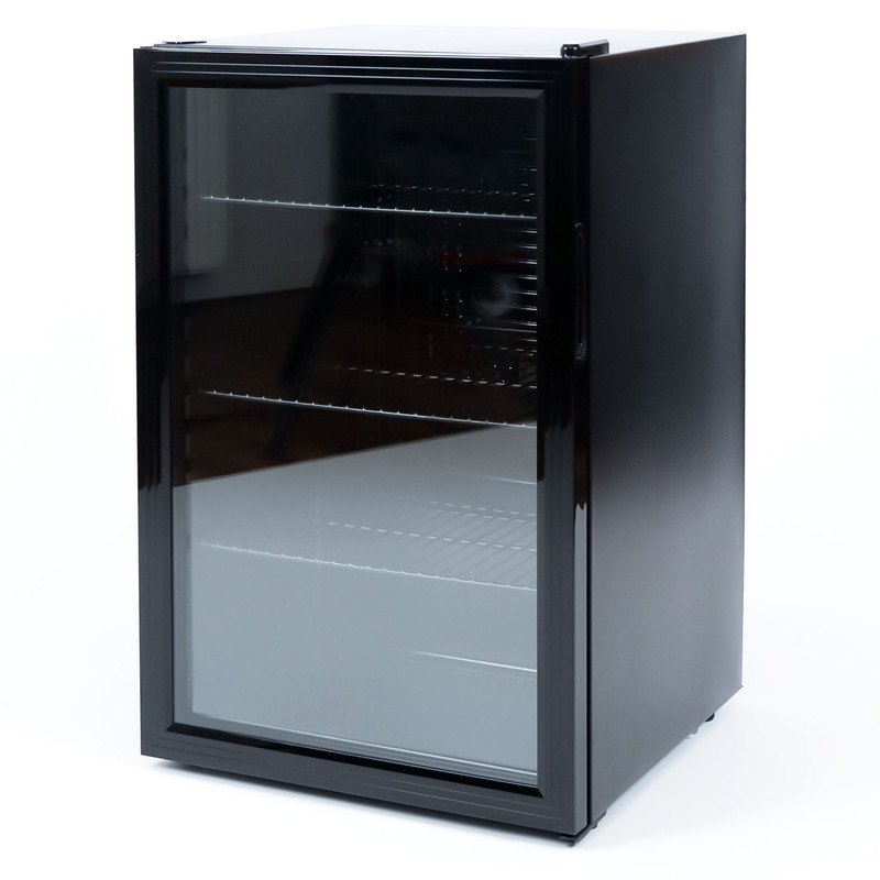 Réfrigérateur | Modèle de table | Porte vitrée | 115 L
