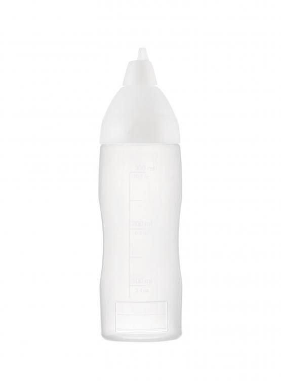 Tropfenfrei Saucenflasche PE | Transparent | 30cl | 203mm