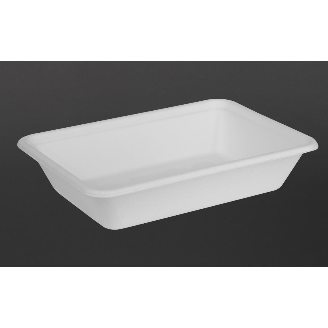 Fiesta composteerbare suikerriet voedselcontainer 500ml (verpakking van 100)