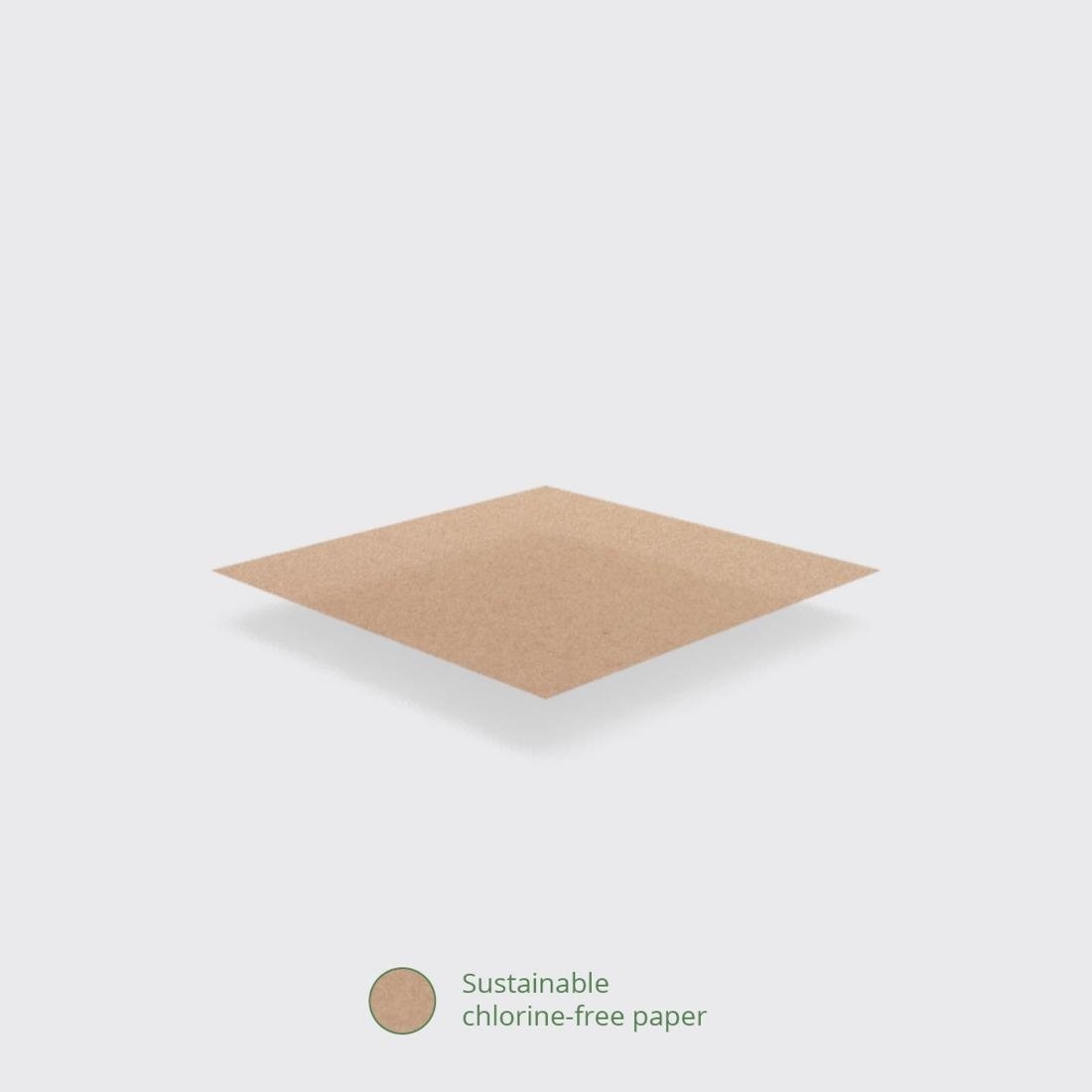 Kompostierbares ungebleichtes und fettdichtes Papier | 380x275mm | 500 Blatt
