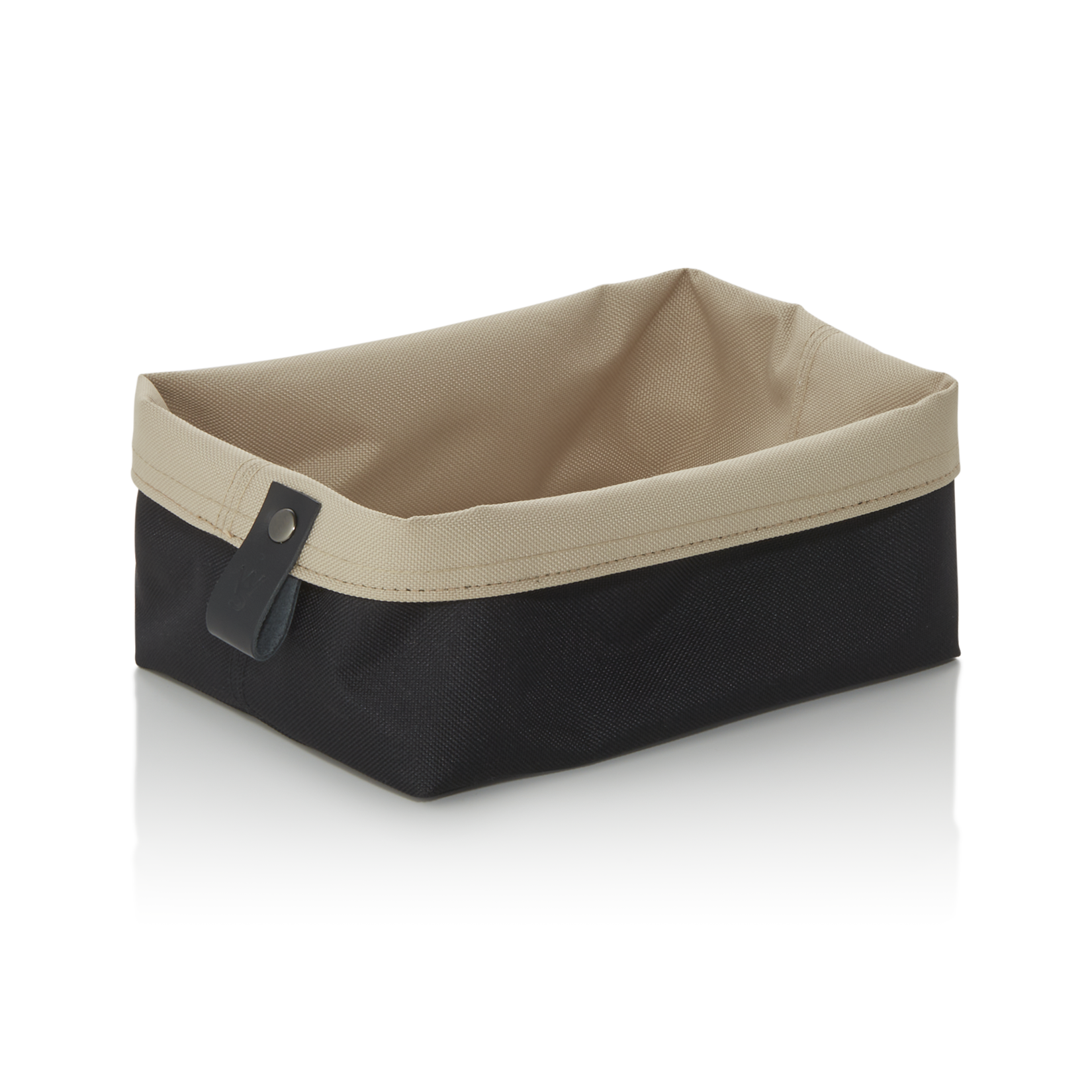 Broodtasje FLIP TETRON, 20 x 14 x 9 cm, lichtgrijs/licht khaki, Tetron