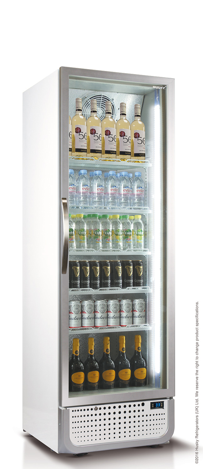 Display Koelkast - Wit - 410L - Husky