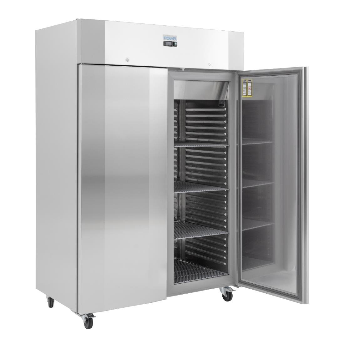 Polar U-Serie Energieeffizienter Doppeltür-Gefrierschrank 1400Ltr