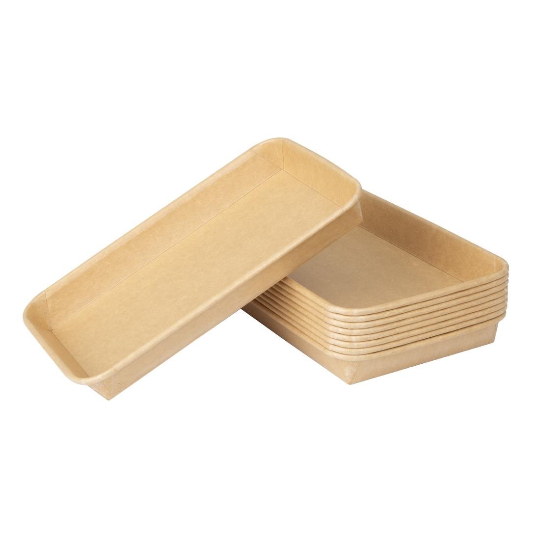 Fiesta Recycleerbare Nr. 7 Sushi Tray Bases 220x137mm (Verpakking Van 300)