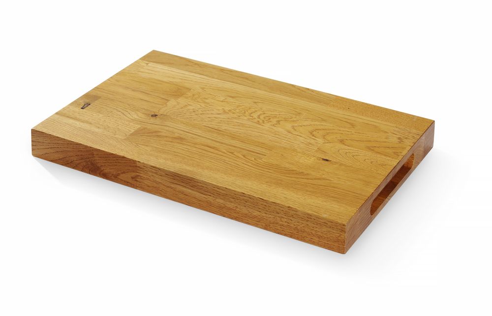 Planche de présentation en chêne 420x280x(H)40mm