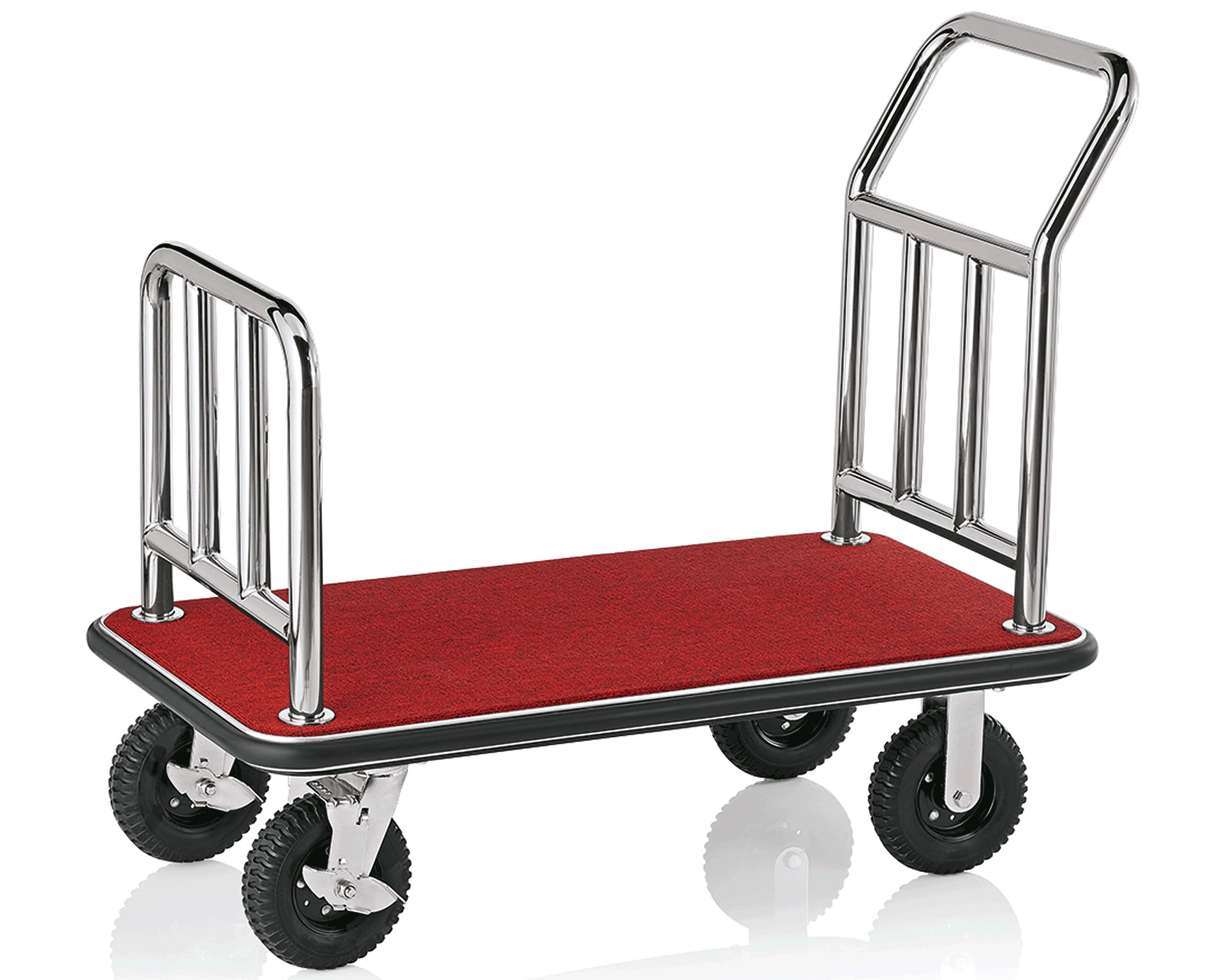 Bagagewagen - RVS - 113x61,5x98cm