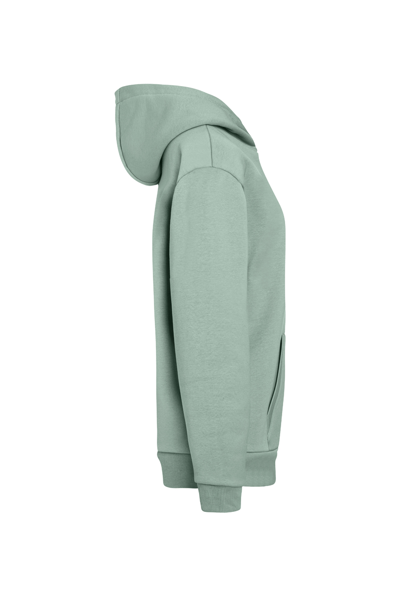 Hoodie de travail pour femme Soft-Face, en matière durable - Vert Pistache - L