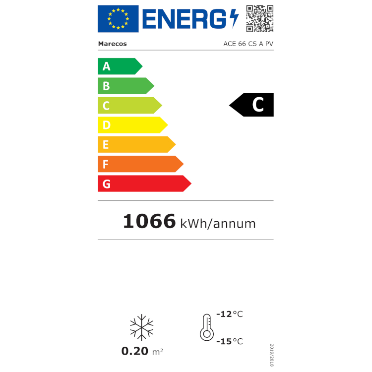 Congélateur de table en verre en acier inoxydable Marecos