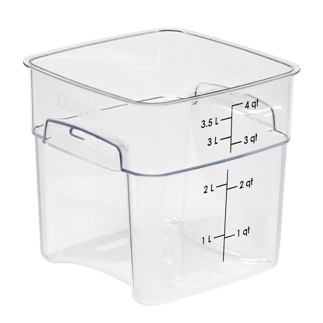 Cambro FreshPro Camsquare Lebensmittelbehälter 3.8Ltr Cambro FreshPro Camsquare Lebensmittelbehälter 3.8Ltr