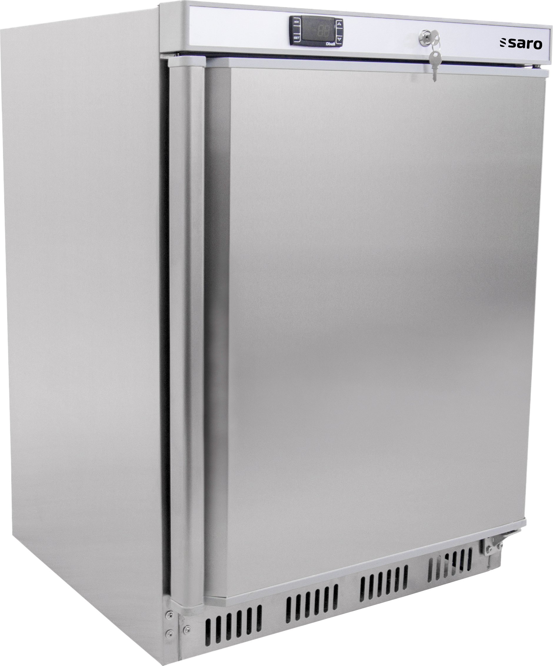 SARO Réfrigérateur de stockage - Acier inoxydable, modèle HK 200 S/S