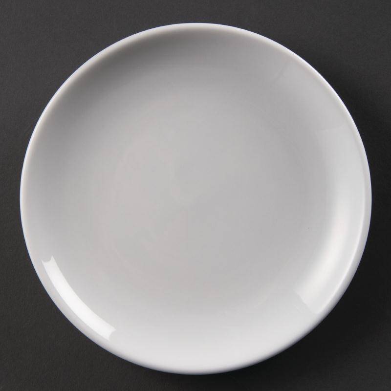 Assiette Coupe Blanche - Olympia - 280mm - 6 Pièces