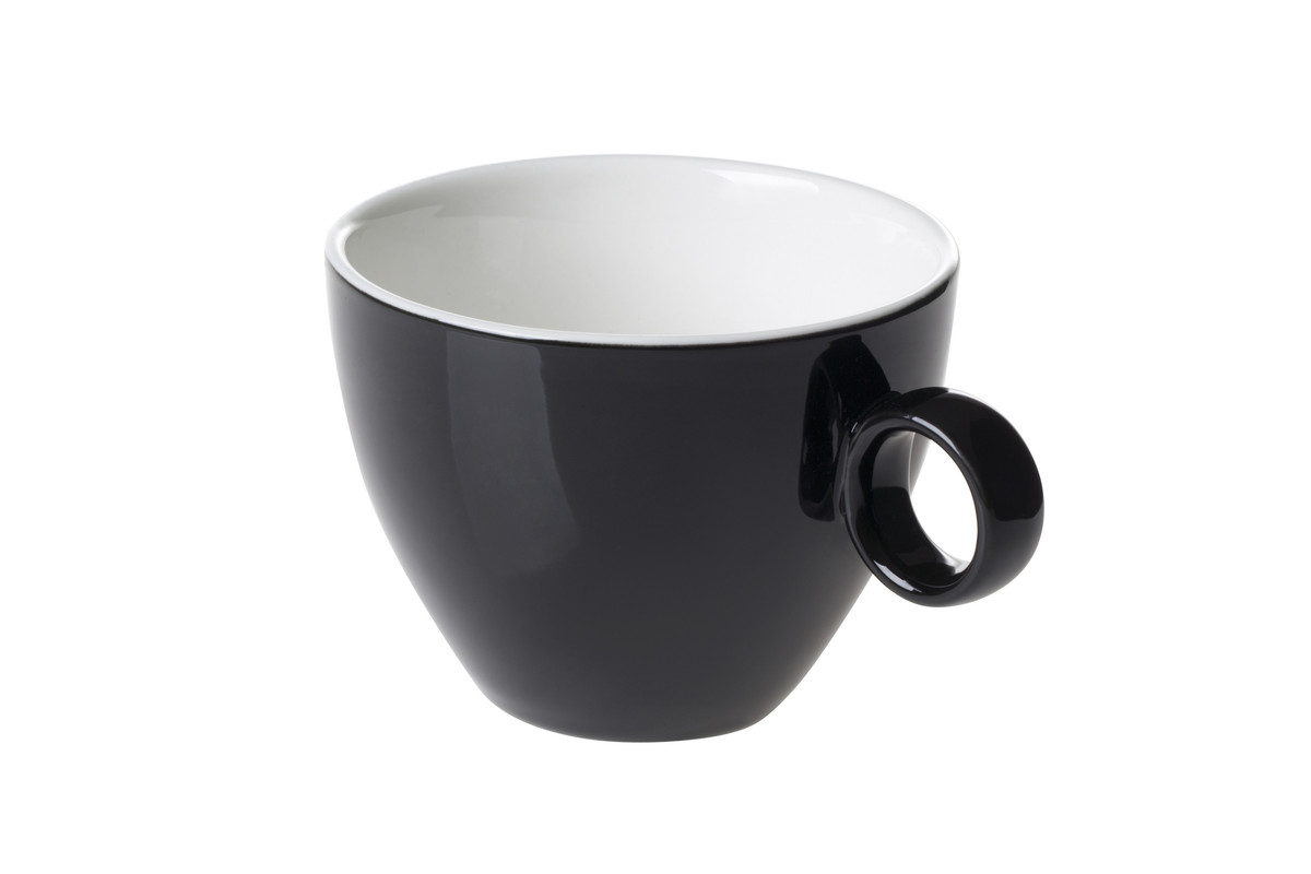Cappuccinokop 941 Bart Colour Cafe 23 cl Zwart Porselein