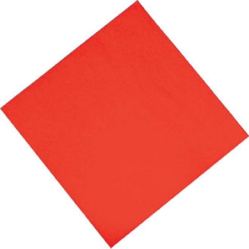 Serviettes en Papier Rouges | 2 Plis | 330x300mm | 1500 Pièces