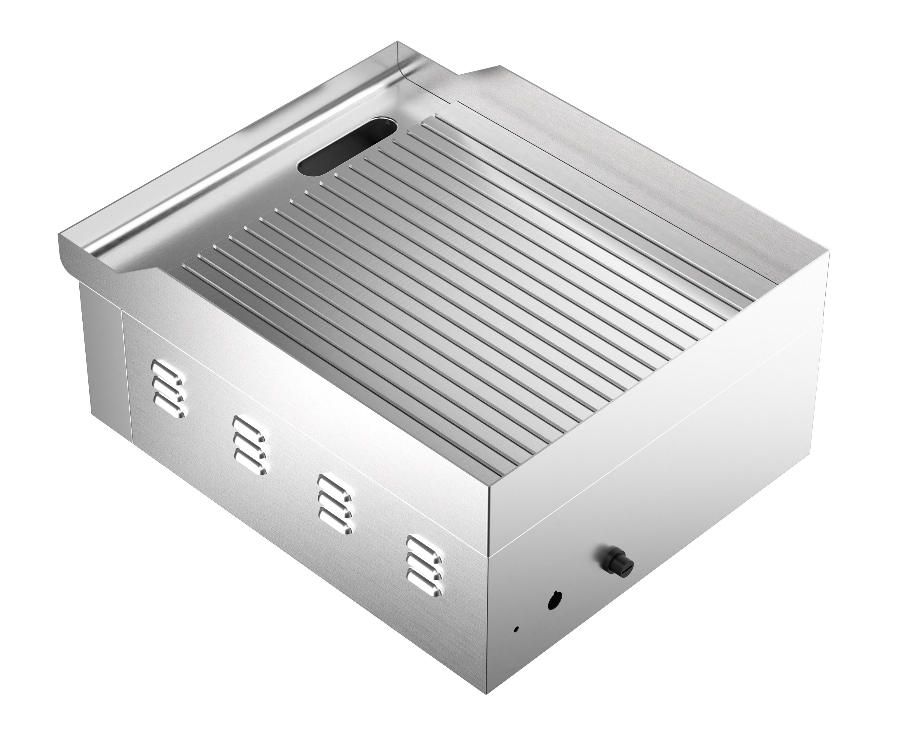 Elektrische Bakplaat Geribd