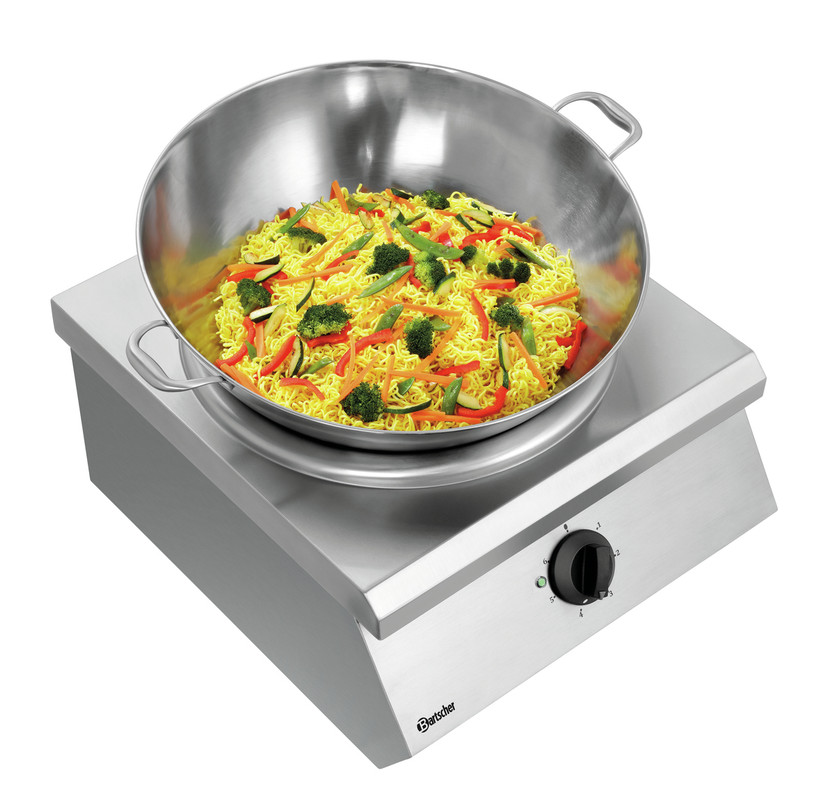 Sauteuse wok en Inox - Taille XXL - 22L