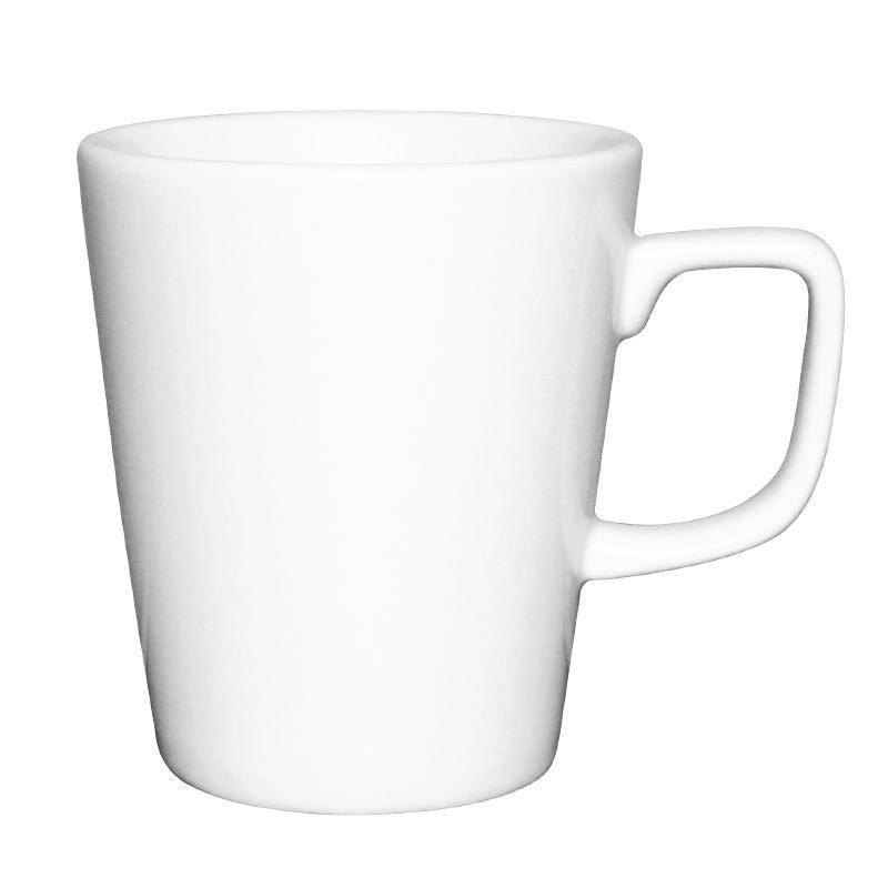 Mug Athena | Porcelaine Blanche | 285ml | 12 Pièces