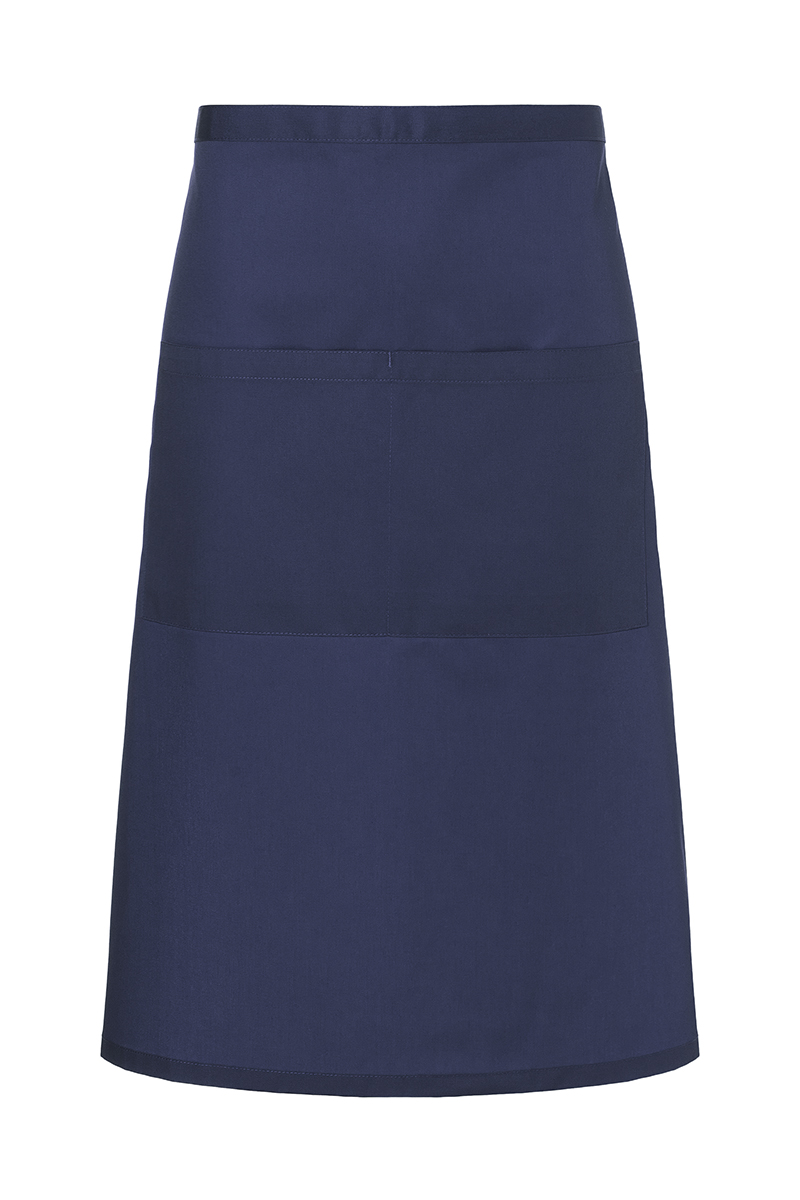 Xxl Oversized Bistro-Schort Met Zak - Marineblauw