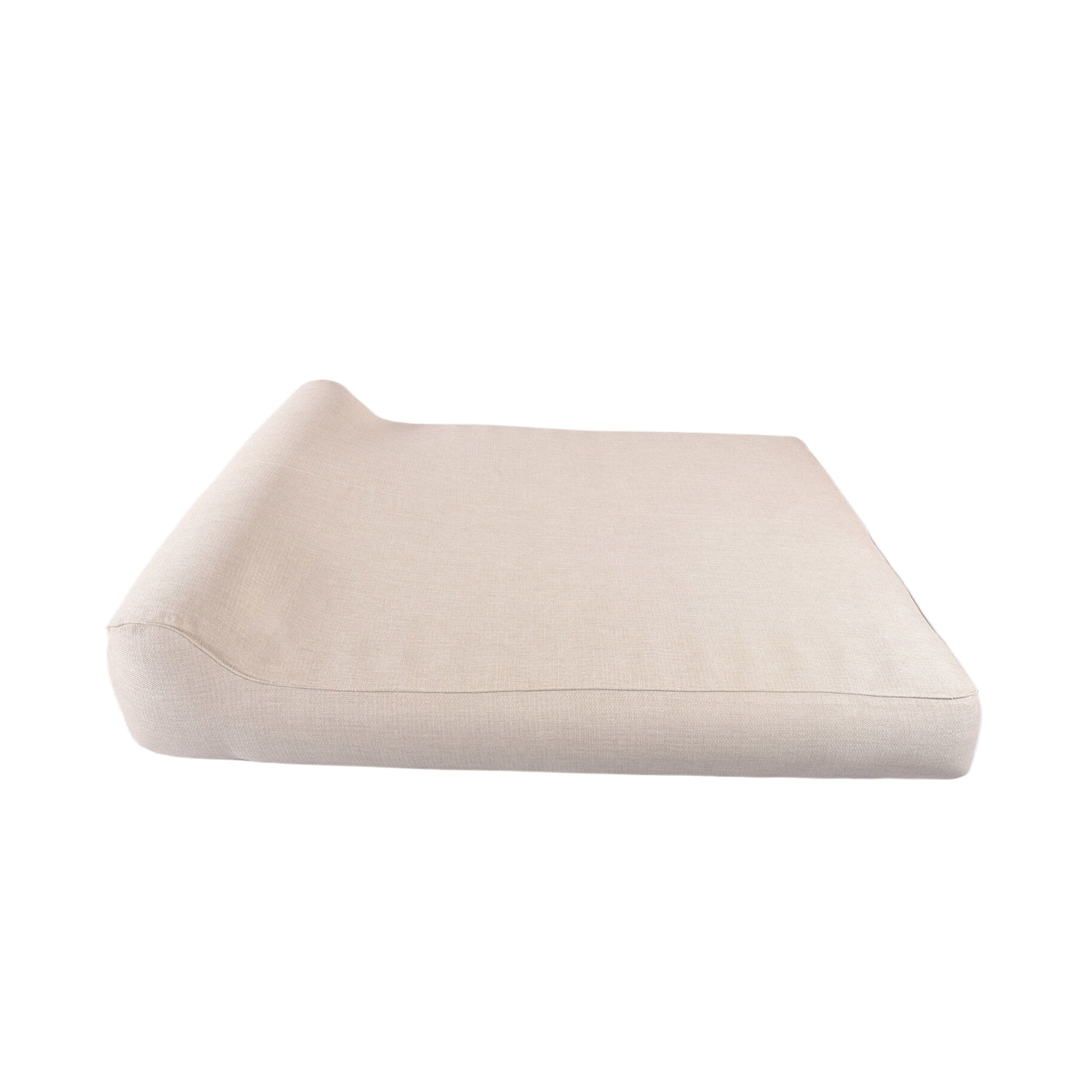 Alcudia  Opblaasbare twin lounger met lage rugleuning Zand