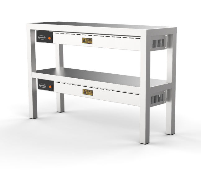 Étagère Chauffante En Céramique 2 Niveaux 1400 8 Heaters Of 250W