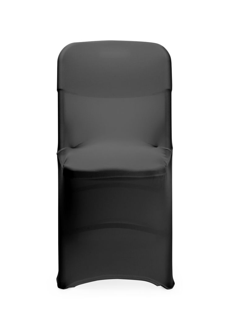 Housse de chaise pliante - 810965 & 910989 - Noir - 540x440x(H)840mm