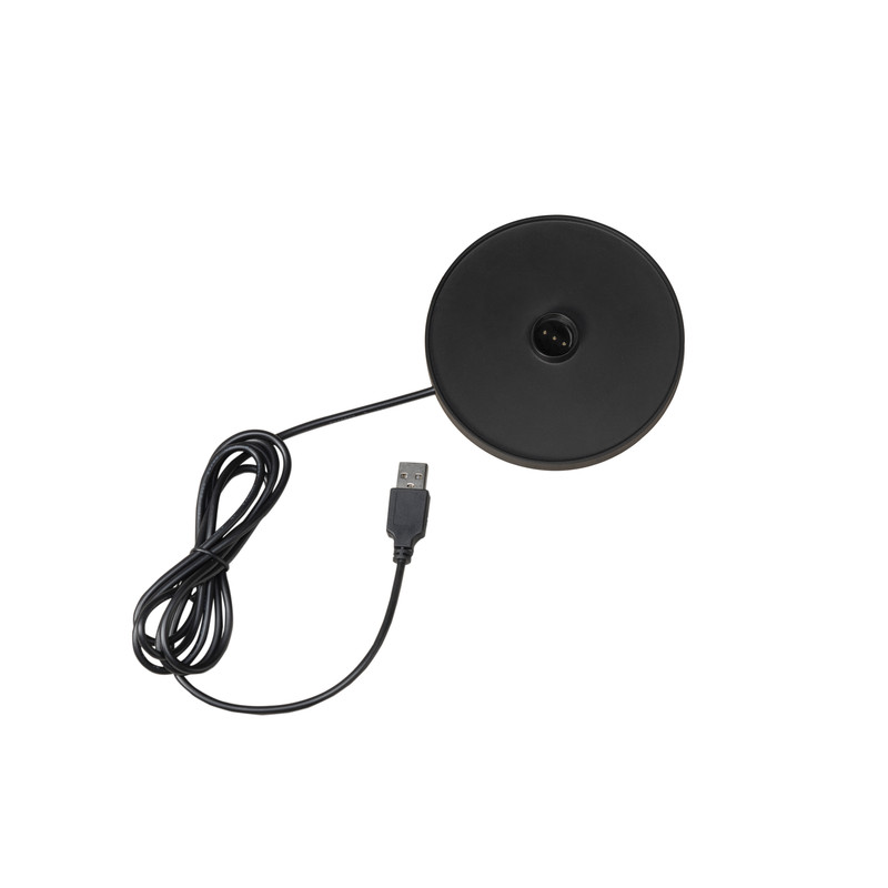 Positano noir mat - Lampe d'extérieur LED - Rechargeable par USB - 35x11cm