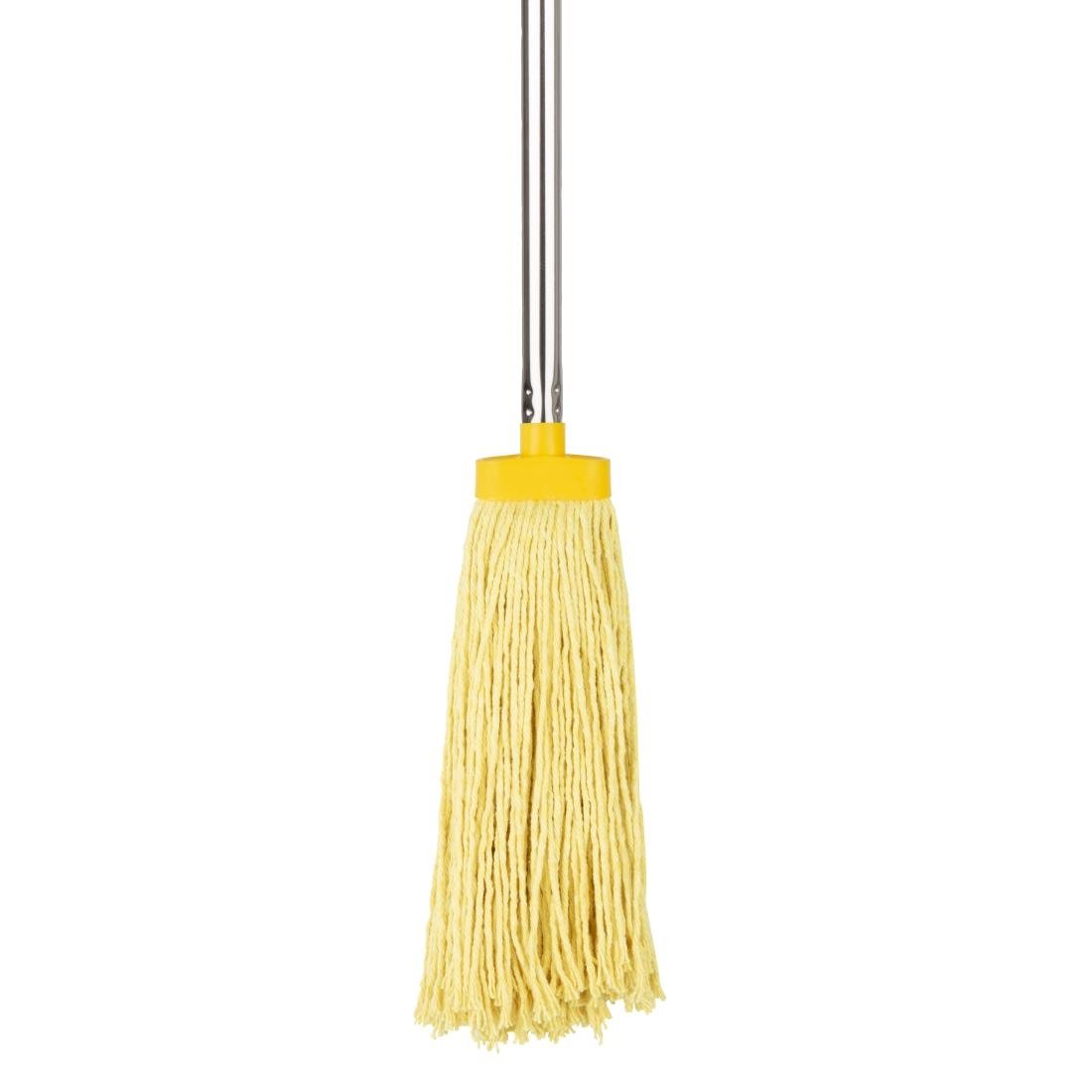 Tête serpillière à franges Kentucky Jantex jaune 450g