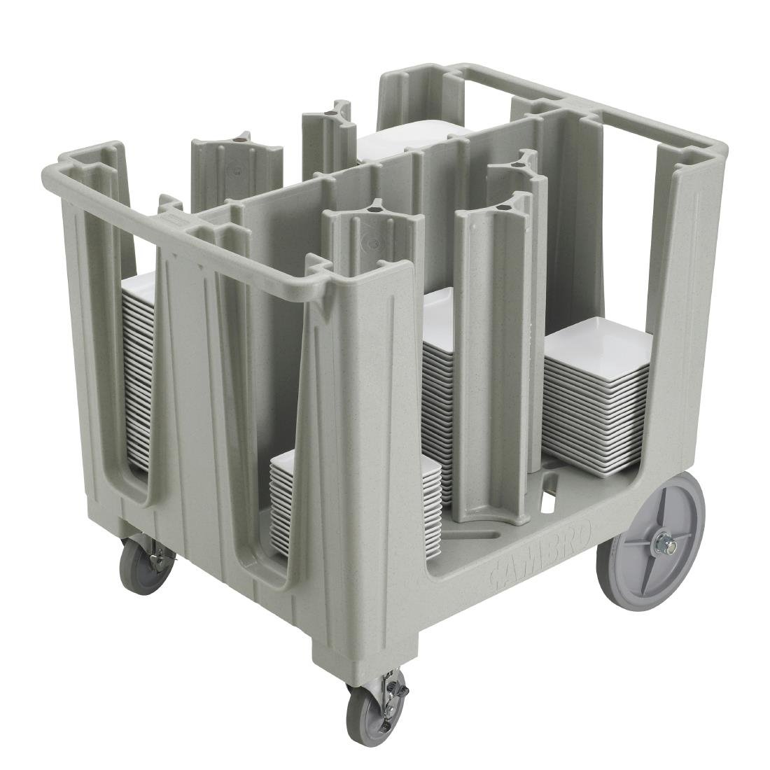 Chariot ajustable à assiettes Cambro 6 compartiments